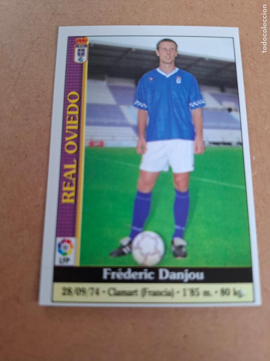 Coleccionismo cromos antiguos: MUNDICROMO 1999 2000 99 00 - 548 DANJOU - REAL OVIEDO