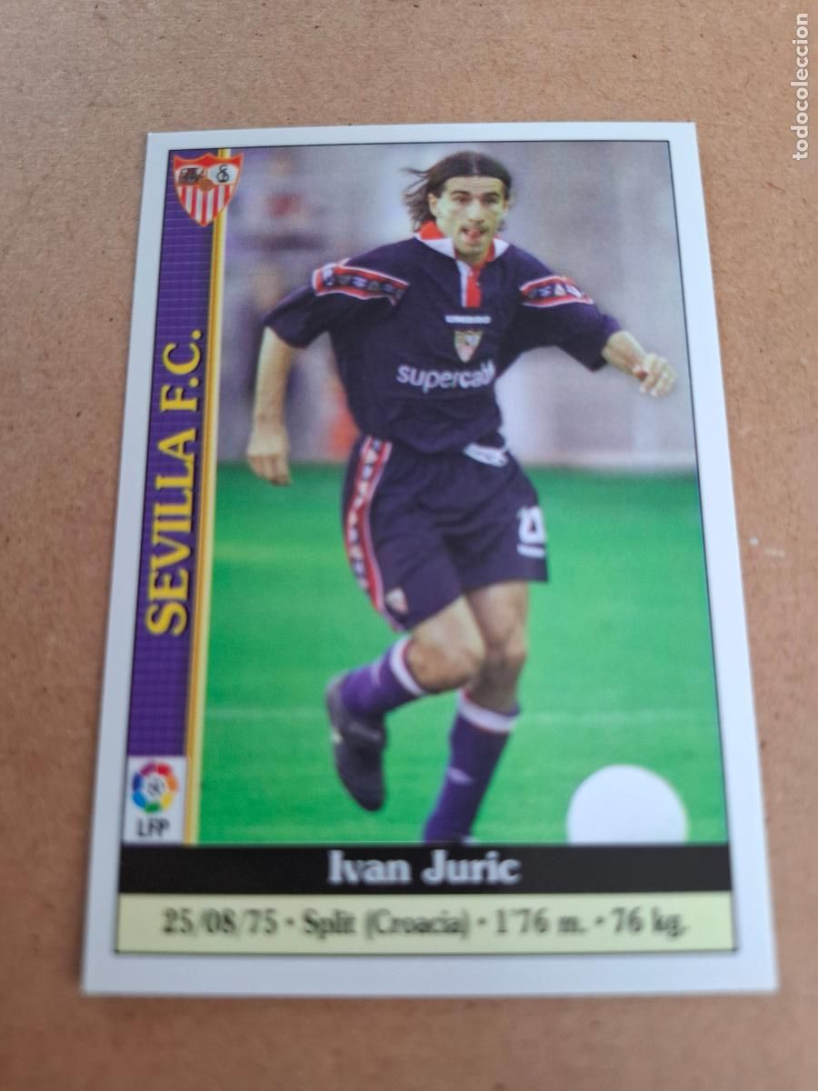 Coleccionismo cromos antiguos: MUNDICROMO 1999 2000 99 00 - 550 JURIC - SEVILLA FC