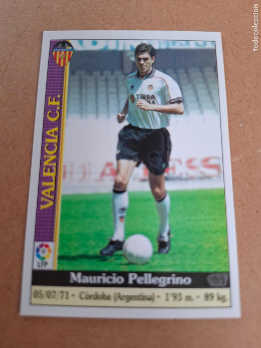 Collezionismo Figurine antiche: MUNDICROMO 1999 2000 99 00 - 552 PELLEGRINO - VALENCIA CF
