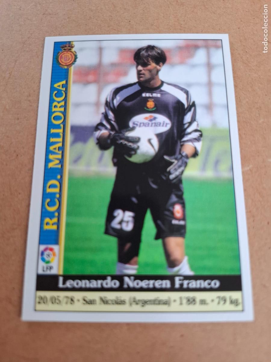 Collezionismo Figurine antiche: MUNDICROMO 1999 2000 99 00 - 555 LEO FRANCO - RCD. MALLORCA