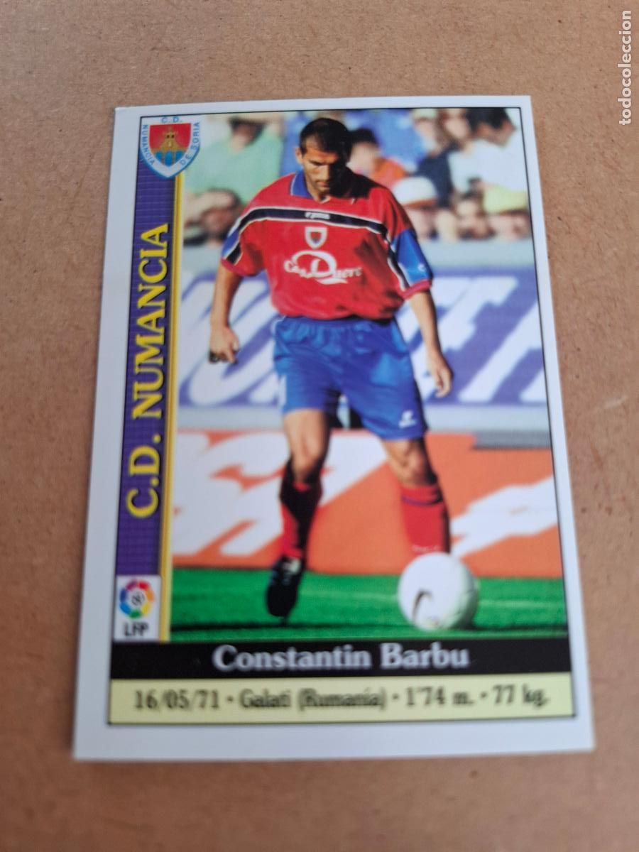 Collezionismo Figurine antiche: MUNDICROMO 1999 2000 99 00 - 557 BARBU - CD. NUMANCIA
