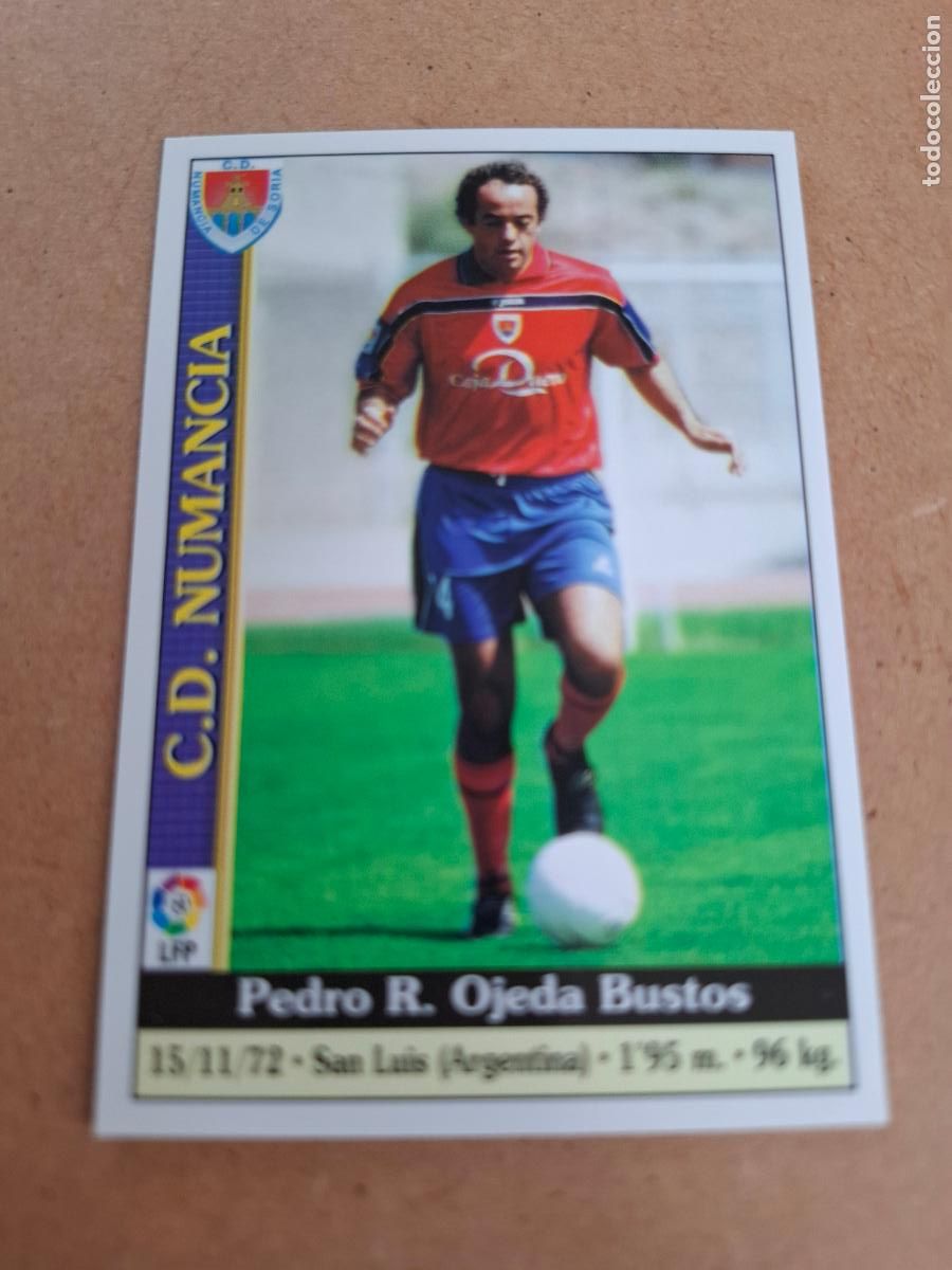 Coleccionismo cromos antiguos: MUNDICROMO 1999 2000 99 00 - 561 OJEDA - CD. NUMANCIA