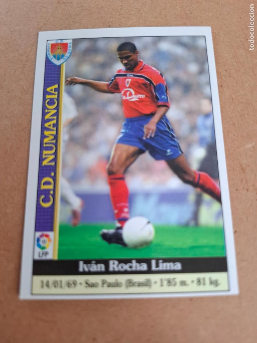 Coleccionismo cromos antiguos: MUNDICROMO 1999 2000 99 00 - 565 IV&Aacute;N ROCHA - CD. NUMANCIA