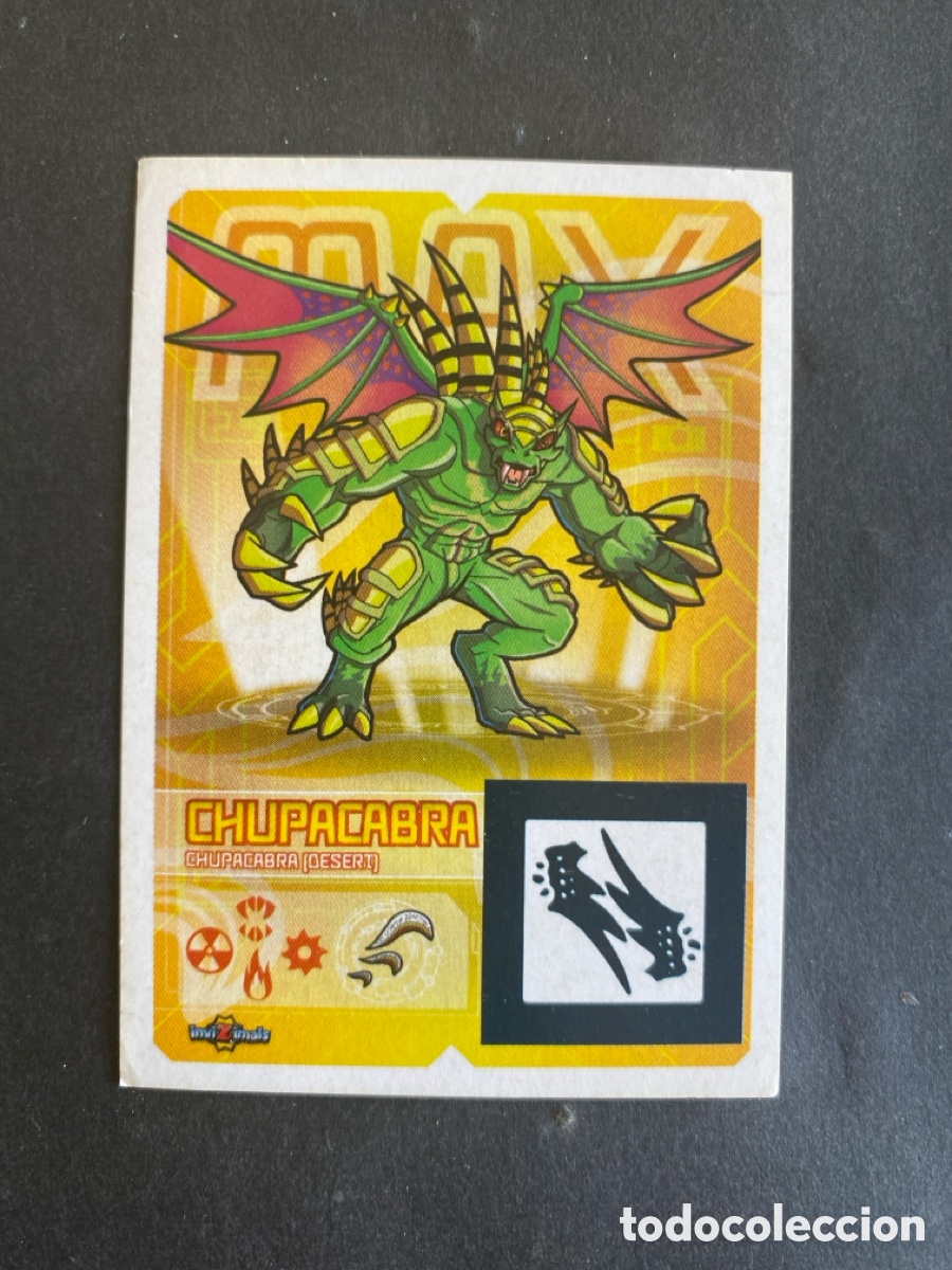 Coleccionismo cromos antiguos: Cromo Invizimals adhesivo N* 134