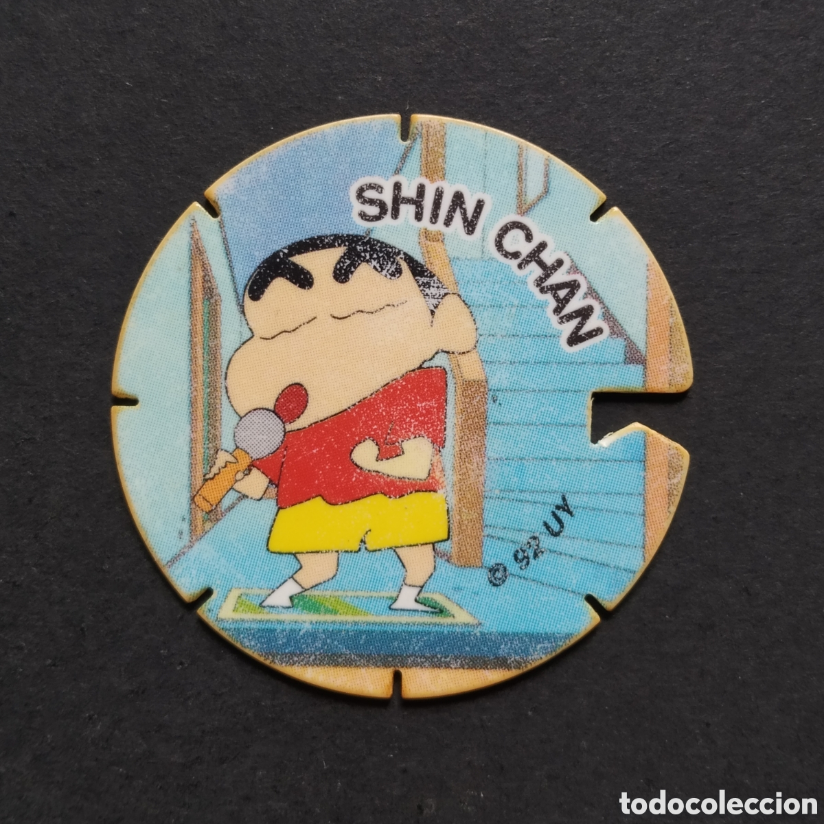 Coleccionismo cromos antiguos: CAPS / TAZO - N&ordm; 063 - SHIN CHAN / SHINCHAN - GREFUSA - A&Ntilde;O 2000