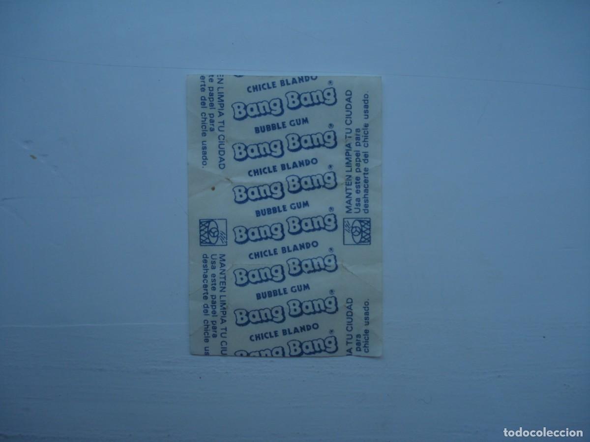 Coleccionismo cromos antiguos: BANG BANG ENVOLTORIO CROMOS CHICLES! WRAPPER KAUGUMMI BILDER BUBBLE GUM!