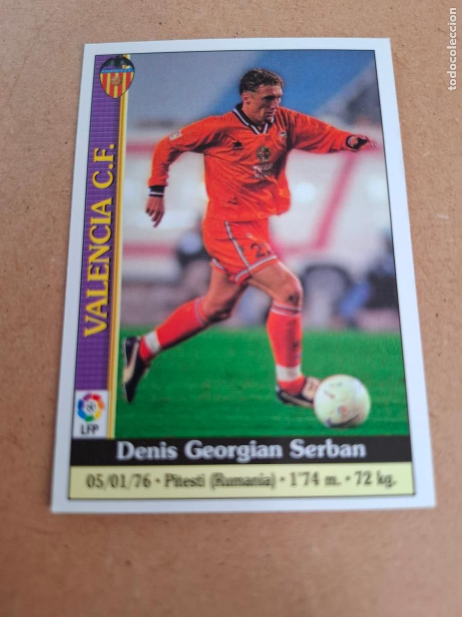 Colecionismo Cromos antigos: MUNDICROMO 1999 2000 99 00 - 567 SERBAN - VALENCIA CF