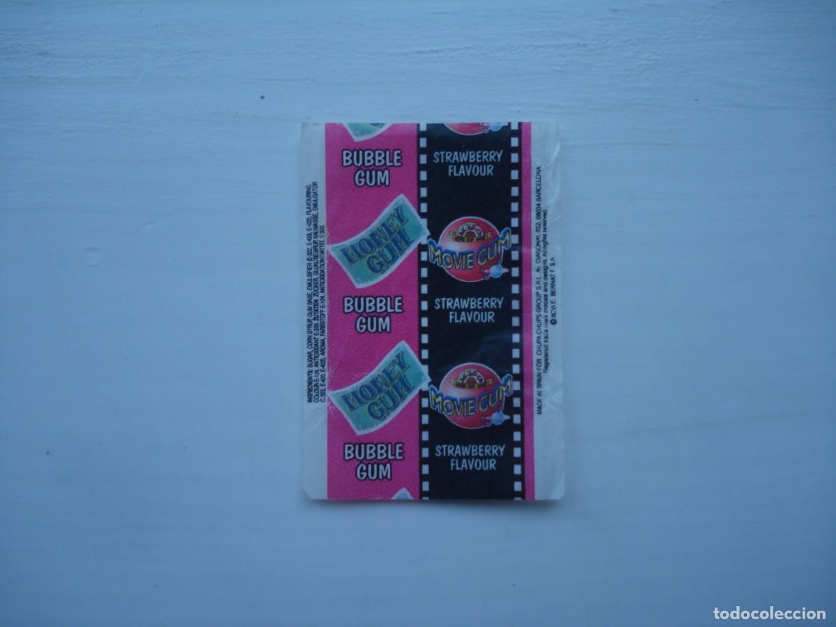 Coleccionismo cromos antiguos: MONEY GUM MOVIE GUM ENVOLTORIO CROMOS CHICLES! WRAPPER KAUGUMMI BILDER BUBBLE GUM!