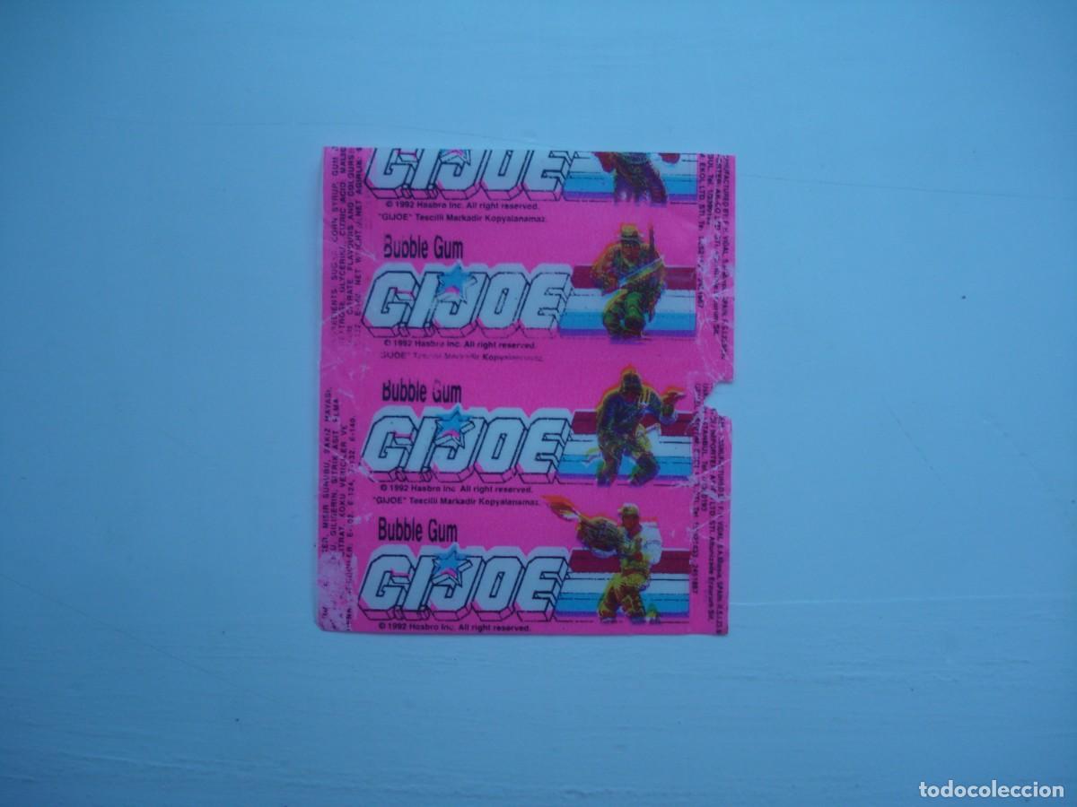 Coleccionismo cromos antiguos: GIJOE VIDAL ENVOLTORIO CROMOS CHICLES! WRAPPER KAUGUMMI BILDER BUBBLE GUM!