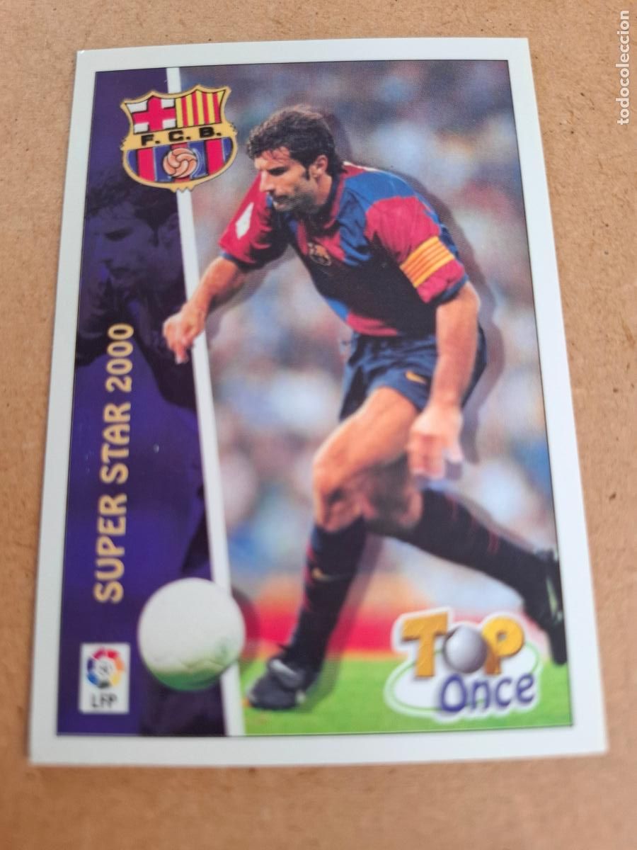 Coleccionismo cromos antiguos: MUNDICROMO 1999 2000 99 00 - 577 FIGO - FC. BARCELONA