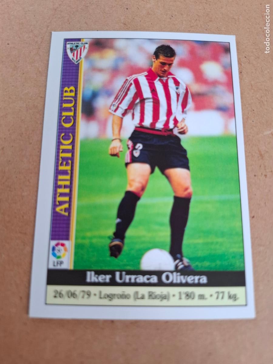 Coleccionismo cromos antiguos: MUNDICROMO 1999 2000 99 00 - 581 URRACA - ATHLETIC CLUB