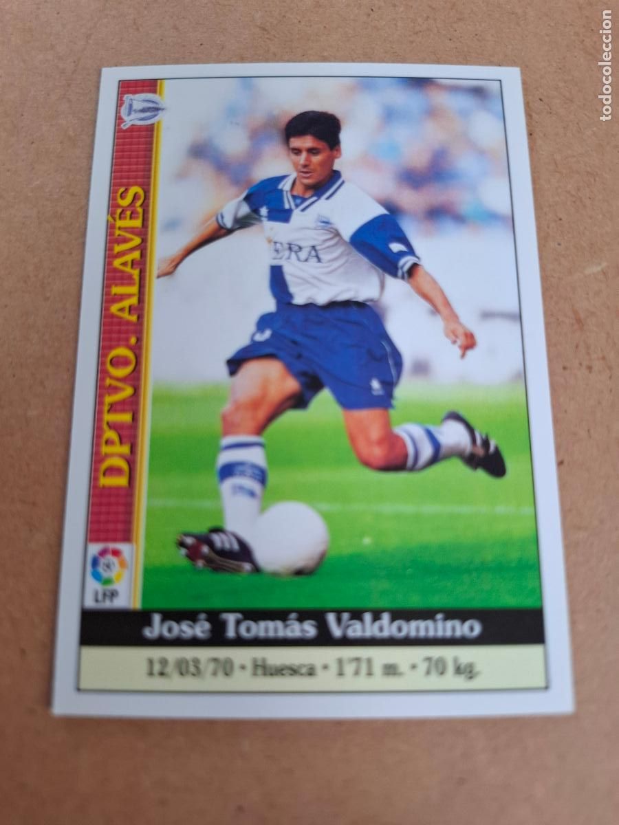 Coleccionismo cromos antiguos: MUNDICROMO 1999 2000 99 00 - 582 JOSETE - DPTVO. ALAV&Eacute;S