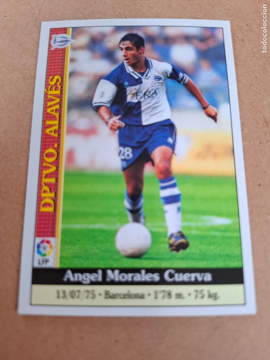 Coleccionismo cromos antiguos: MUNDICROMO 1999 2000 99 00 - 590 MORALES ( CORREGIDO ) - DPTVO. ALAV&Eacute;S