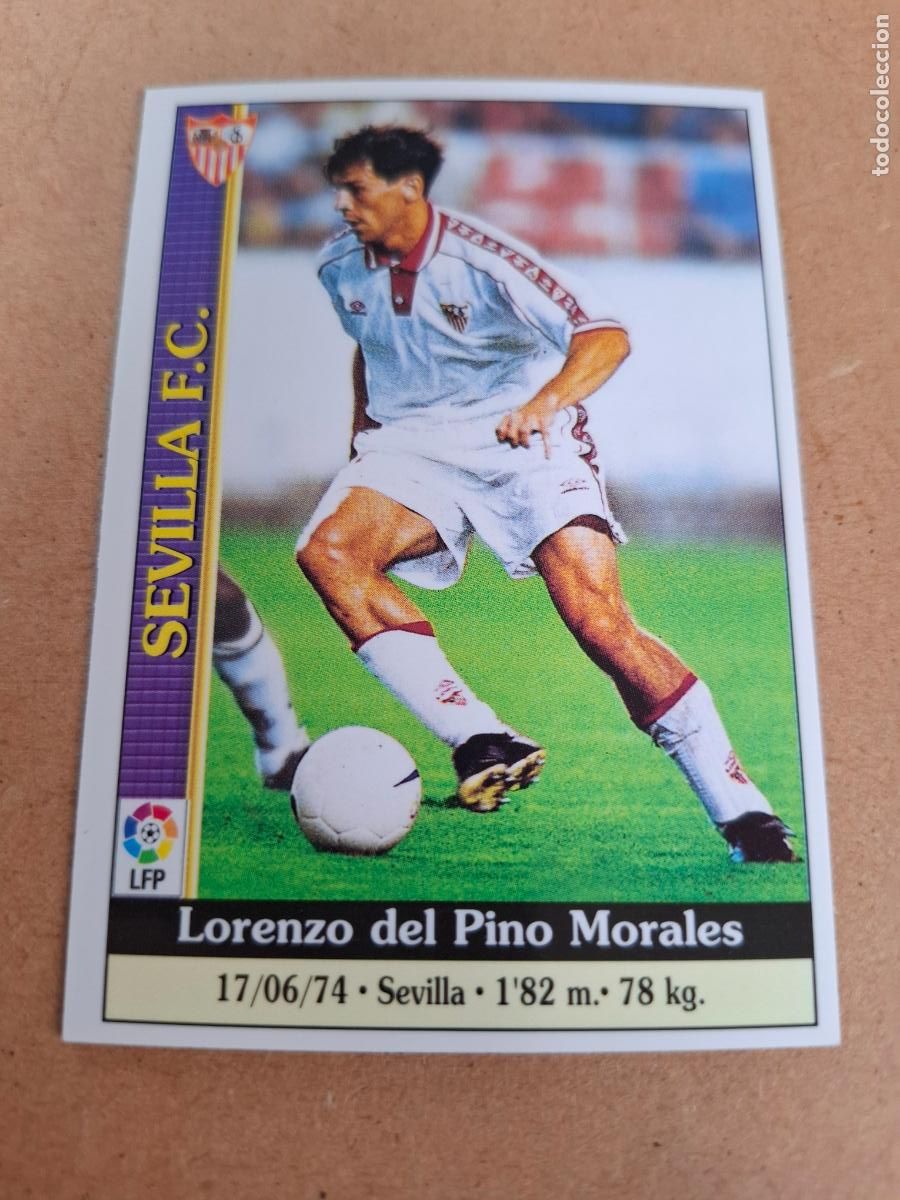 Coleccionismo cromos antiguos: MUNDICROMO 1999 2000 99 00 - 593 LOREN ( CORREGIDO ) - SEVILLA FC