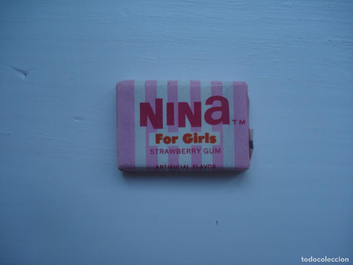 Coleccionismo cromos antiguos: SIN ABRIR CHICLES NINA! KAUGUMMI UNOPENED BUBBLE GUM!