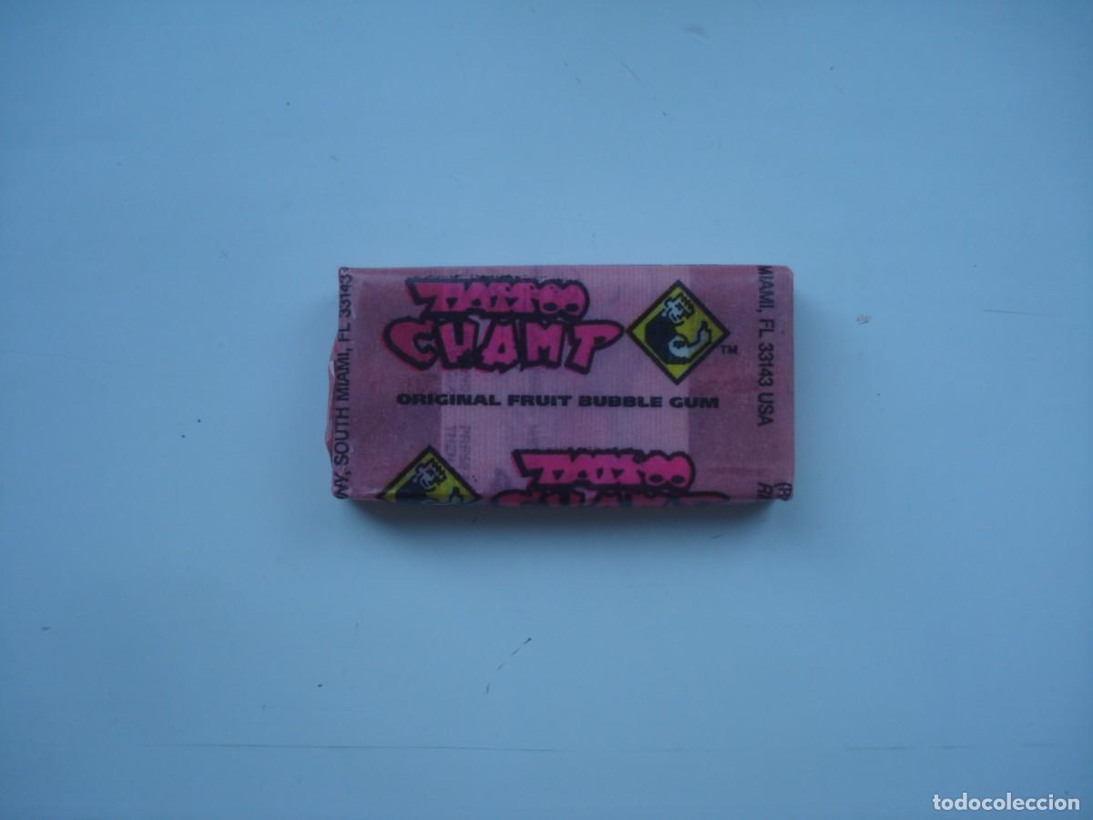 Coleccionismo cromos antiguos: SIN ABRIR CHICLES TATTOO CHAMP! KAUGUMMI UNOPENED BUBBLE GUM!