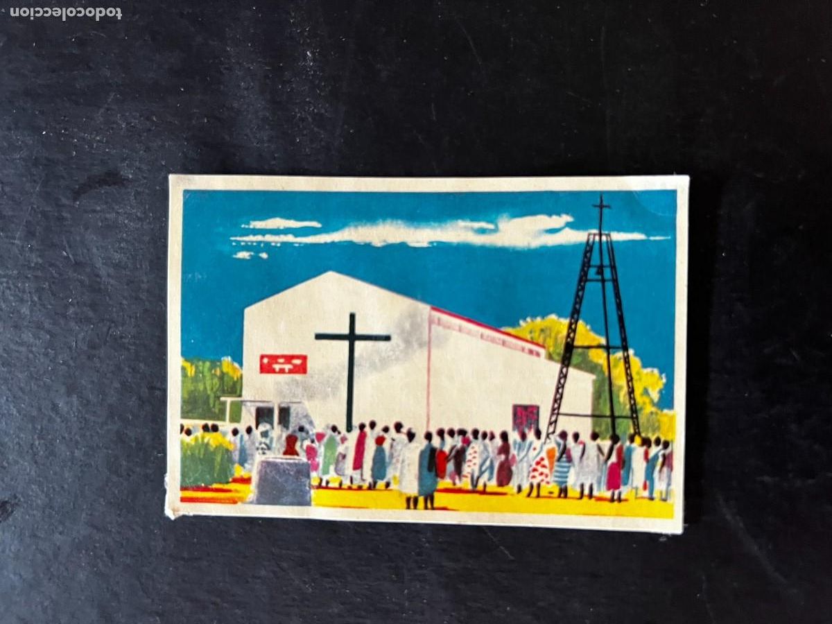 Collectable Antique Stickers: Cromo album COSMORAMA DE AFRICA de Chocolates Torras a&ntilde;o 1960 n&ordm; 60
