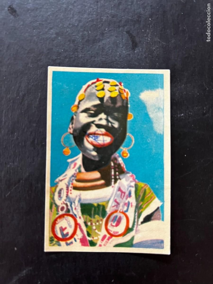 Collectable Antique Stickers: Cromo album COSMORAMA DE AFRICA de Chocolates Torras a&ntilde;o 1960 n&ordm; 78