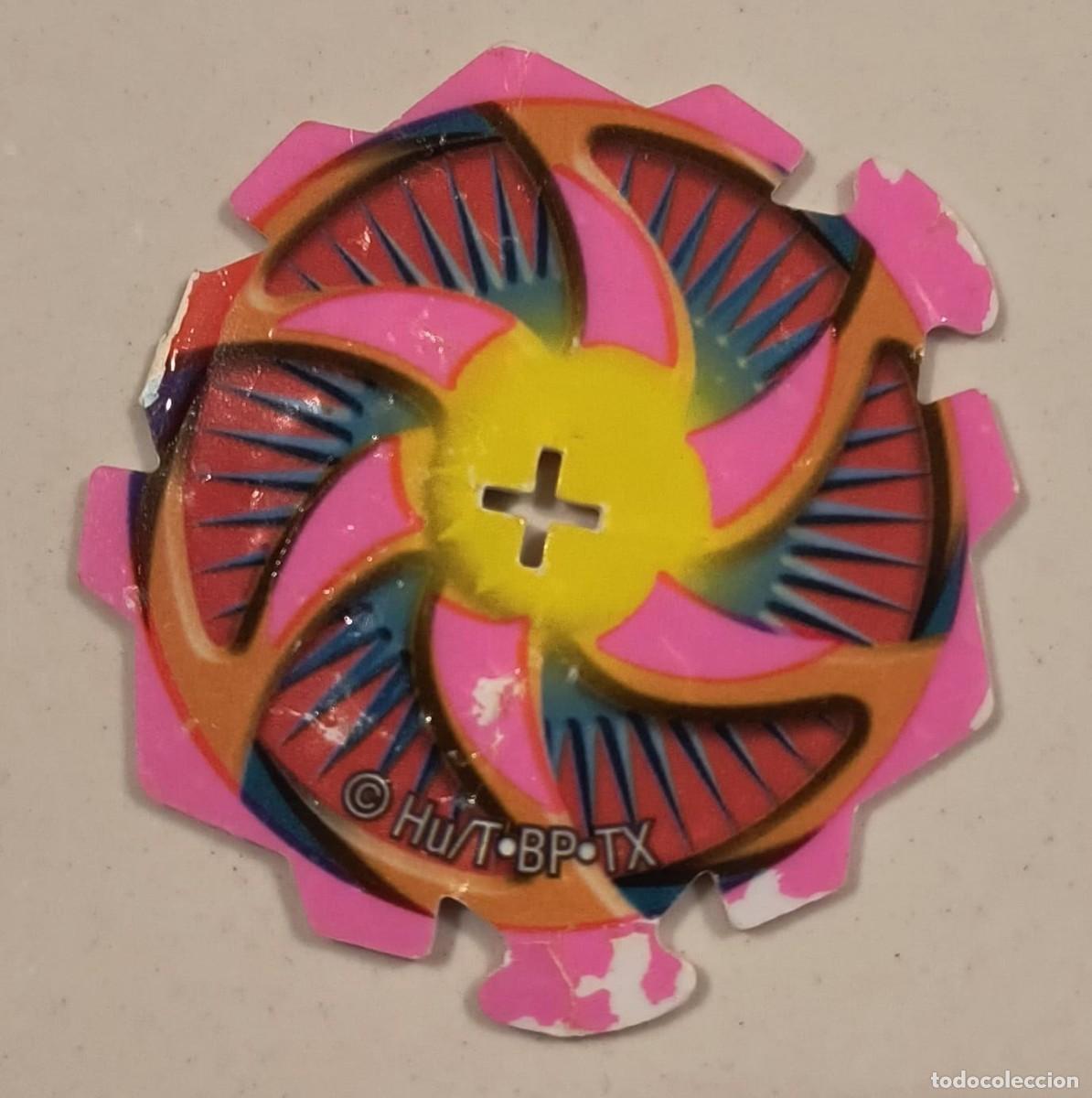 Coleccionismo cromos antiguos: TAZO X-TREME SPINNERS N&ordm; 33 MAX - BLADEBREAKERS - BEYBLADE - Foto 2