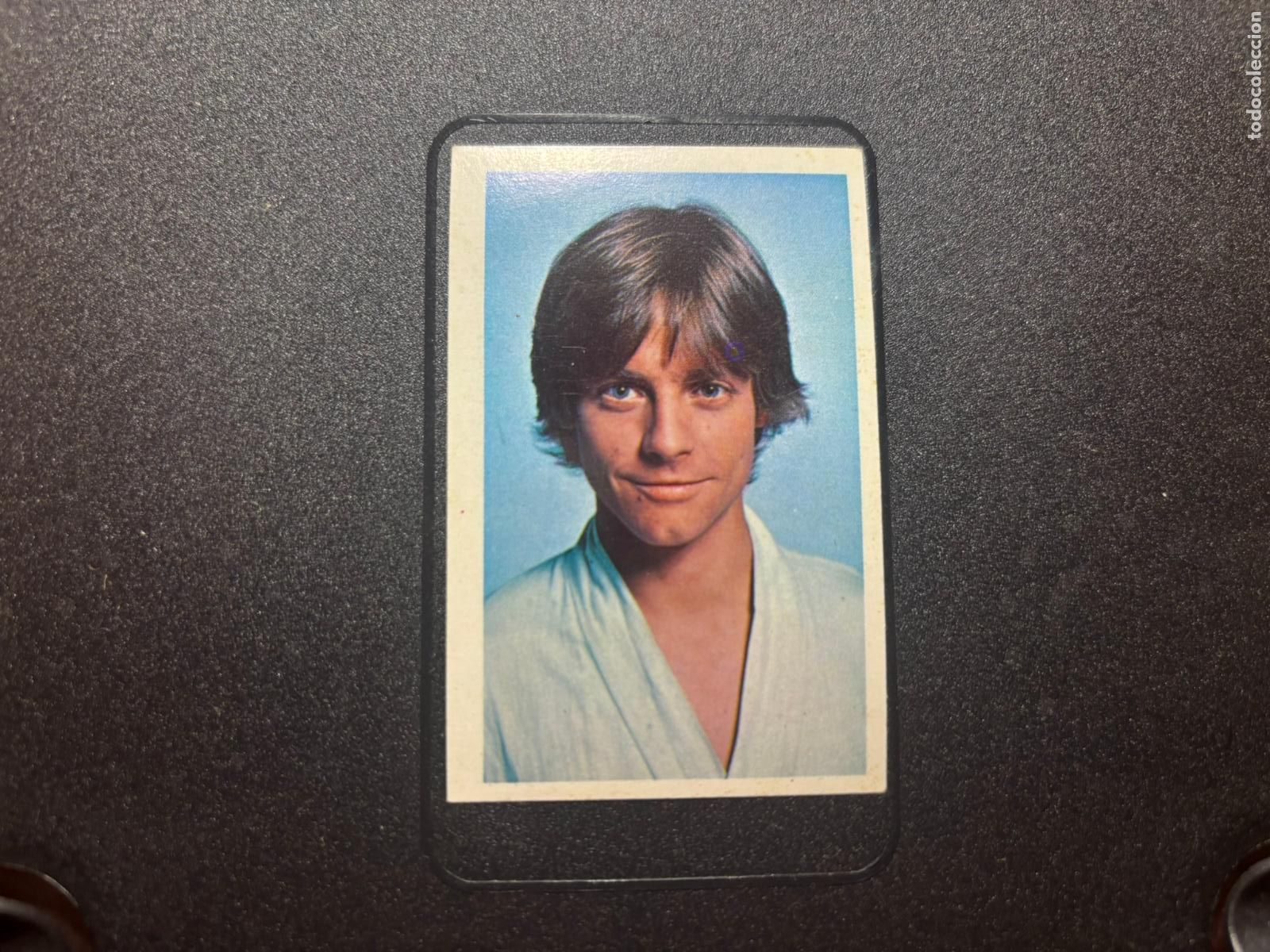 Coleccionismo cromos antiguos: CROMO LA GUERRA DE LAS GALAXIAS STAR WARS ORIGINAL N&ordm; 1 LUKE SKYWALKER EDITORIAL PACOSA 2 1977