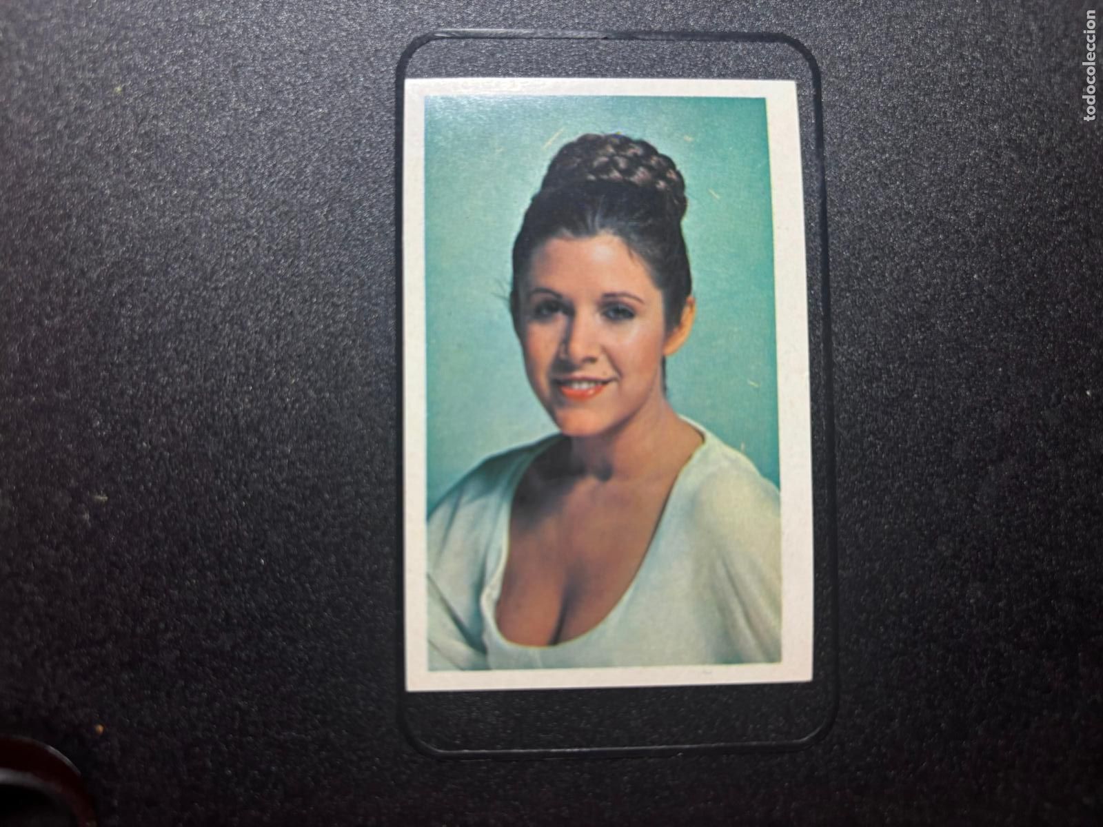 Coleccionismo cromos antiguos: CROMO LA GUERRA DE LAS GALAXIAS STAR WARS ORIGINAL N&ordm; 2 PRINCESA LEIA EDITORIAL PACOSA 2 1977