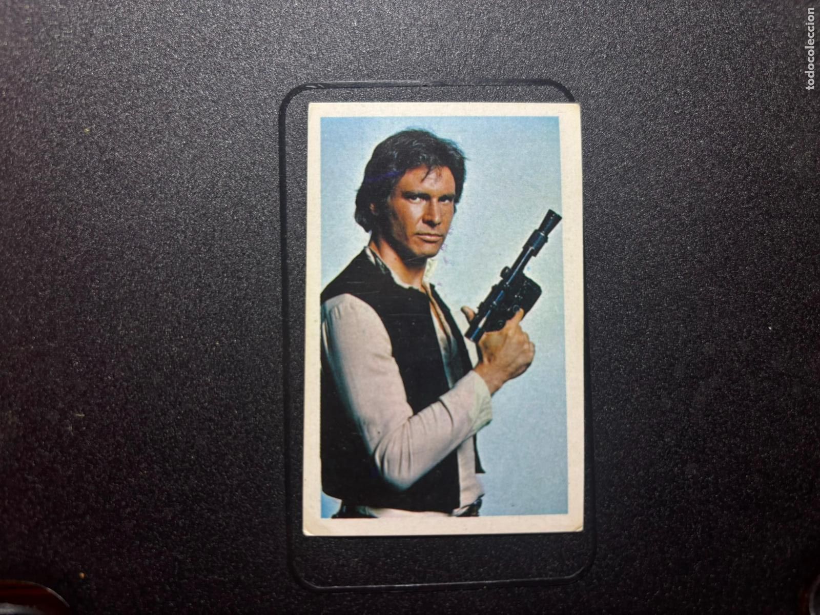 Coleccionismo cromos antiguos: CROMO LA GUERRA DE LAS GALAXIAS STAR WARS ORIGINAL N&ordm; 3 HAN SOLO EDITORIAL PACOSA 2 1977