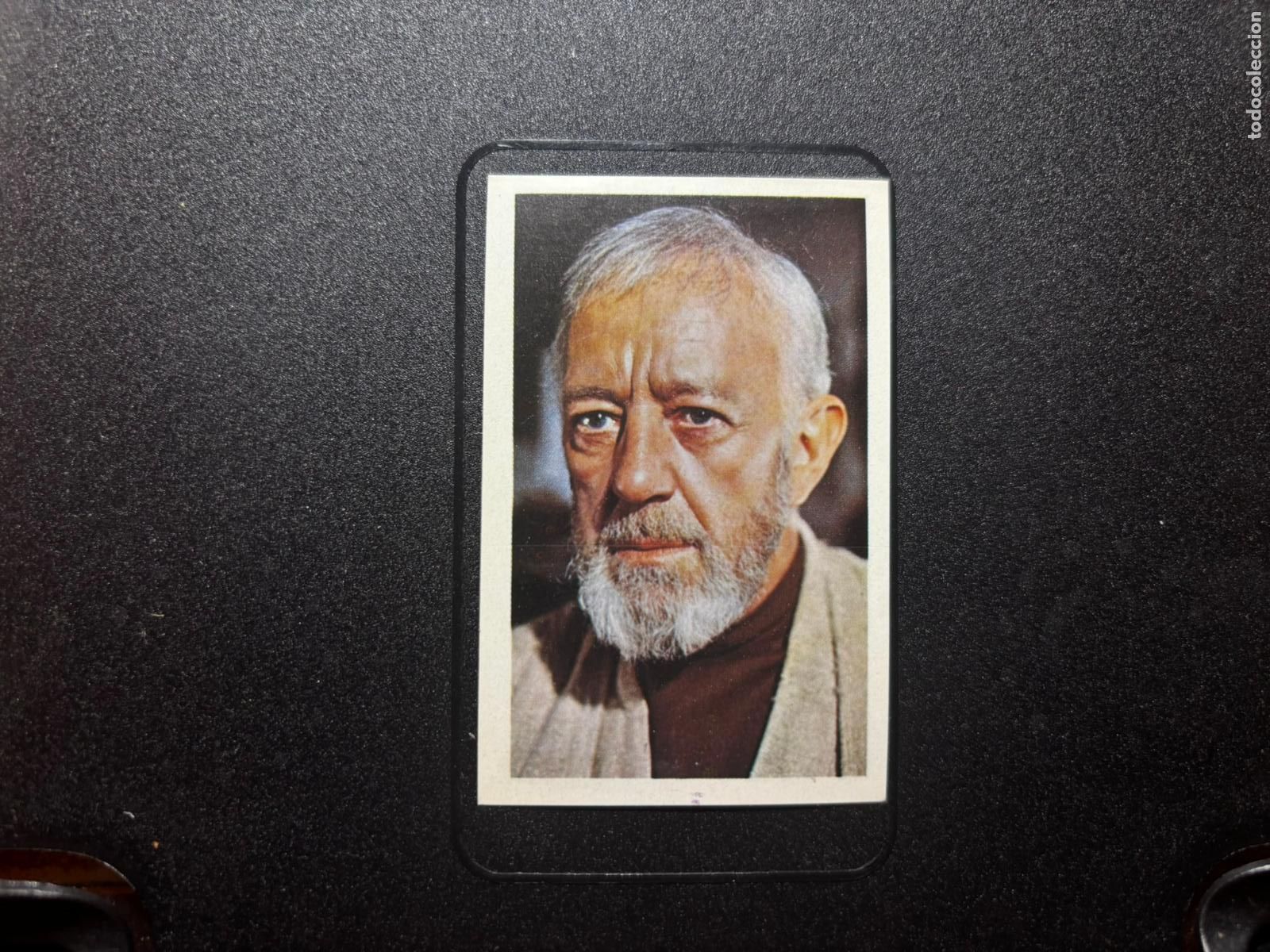 Coleccionismo cromos antiguos: CROMO LA GUERRA DE LAS GALAXIAS STAR WARS ORIGINAL N&ordm; 4 OBI WAN KENOBI EDITORIAL PACOSA 2 1977