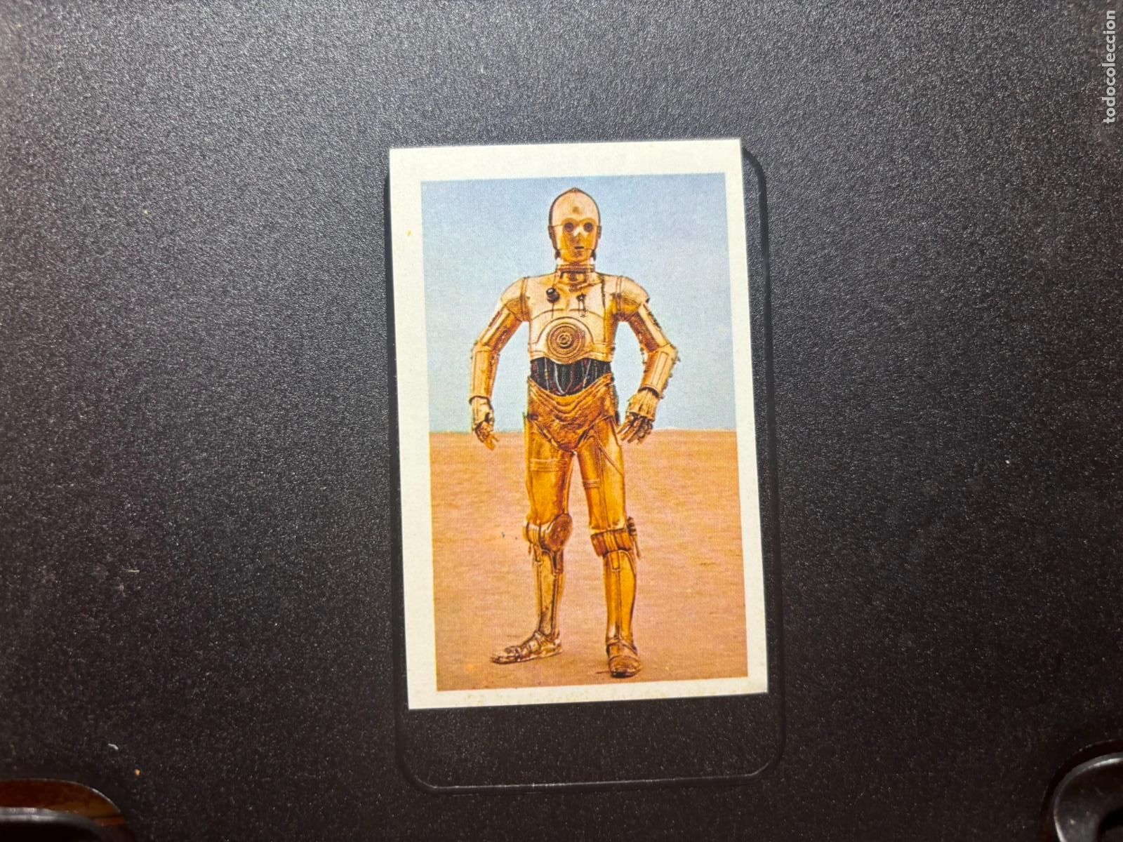 Coleccionismo cromos antiguos: CROMO LA GUERRA DE LAS GALAXIAS STAR WARS ORIGINAL N&ordm; 5 C3PO EDITORIAL PACOSA 2 1977
