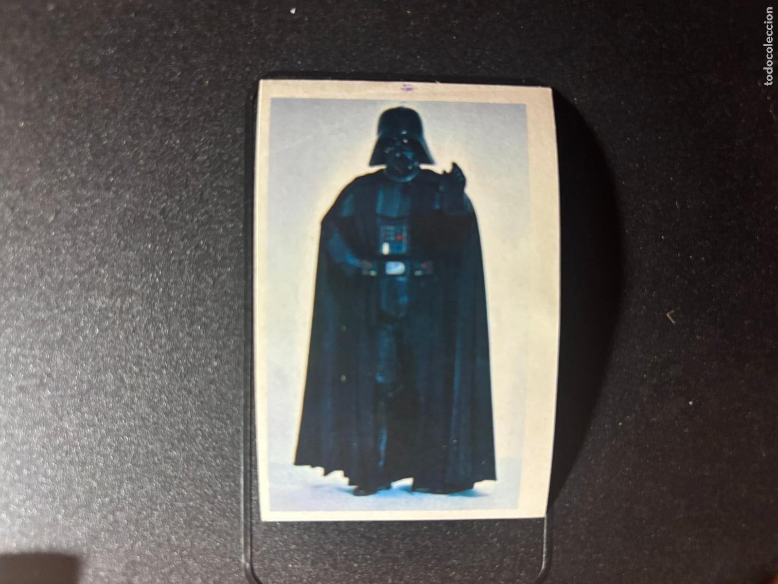 Coleccionismo cromos antiguos: CROMO LA GUERRA DE LAS GALAXIAS STAR WARS ORIGINAL N&ordm; 9 DARTH VADER TARKIN EDITORIAL PACOSA 2 1977