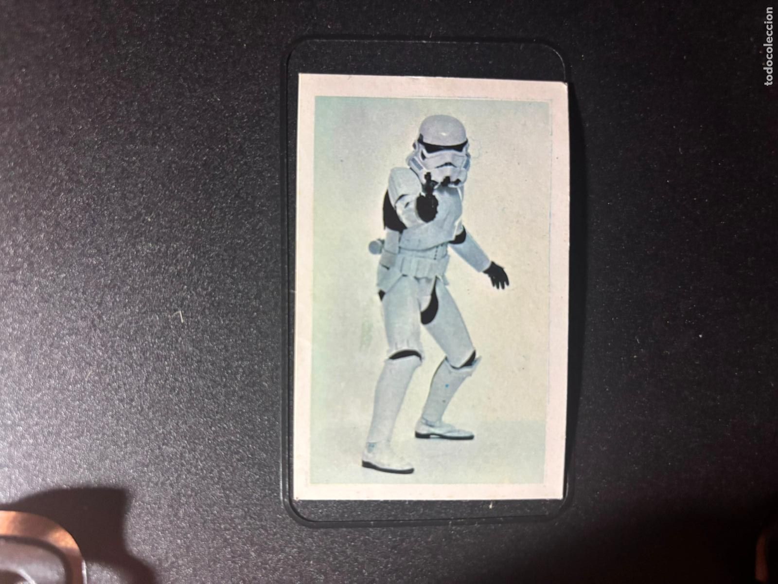 Coleccionismo cromos antiguos: CROMO LA GUERRA DE LAS GALAXIAS STAR WARS ORIGINAL N&ordm; 10 STORMTROOPER EDITORIAL PACOSA 2 1977