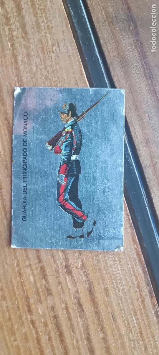 Coleccionismo cromos antiguos: CROMO - TODA EUROPA - 1975 - SOLDADOS - N&ordm; 210 - GUARDIA DEL PRINCIPADO DE MONACO
