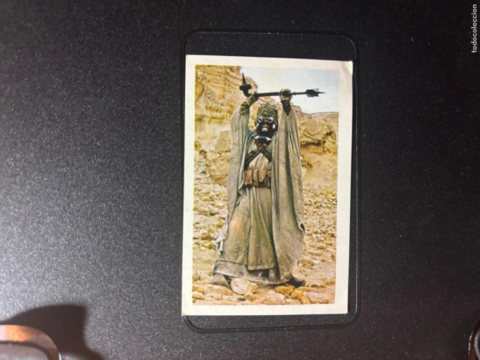 Coleccionismo cromos antiguos: CROMO GUERRA LAS GALAXIAS STAR WARS ORIGINAL N 12 TUSKENS MORADORES ARENAS EDITORIAL PACOSA 2 1977