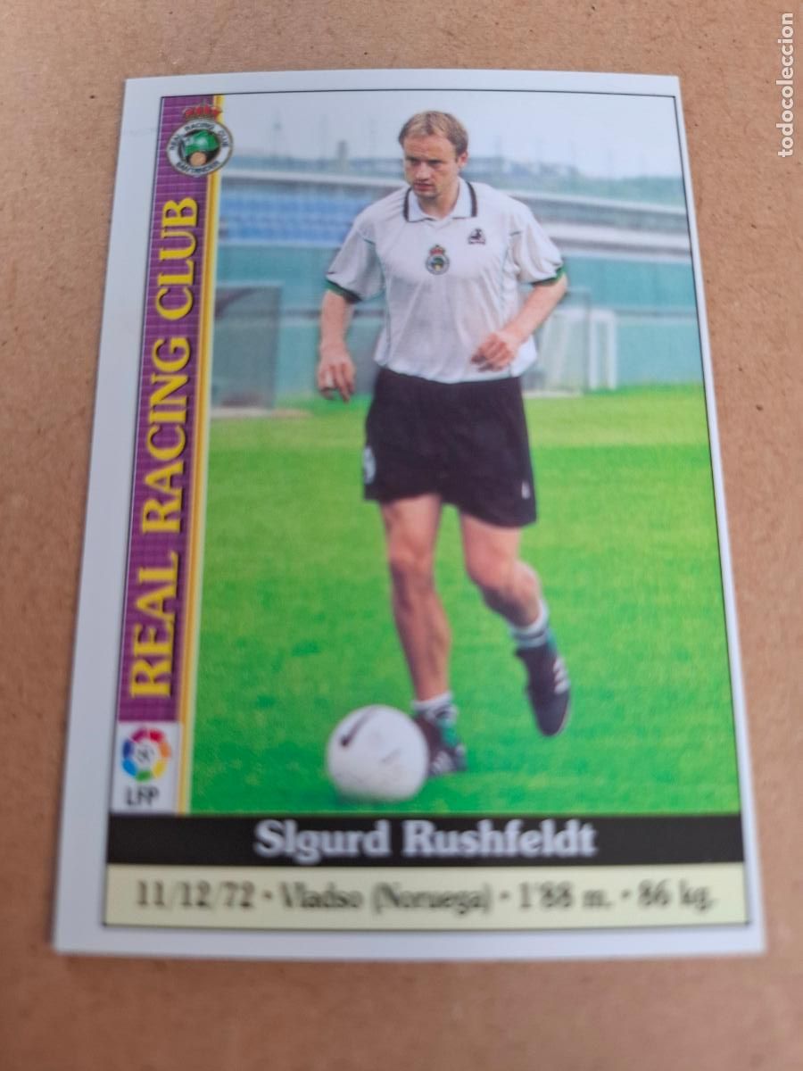 Coleccionismo cromos antiguos: MUNDICROMO 1999 2000 99 00 - 609 RUSHFELDT - RACING CLUB
