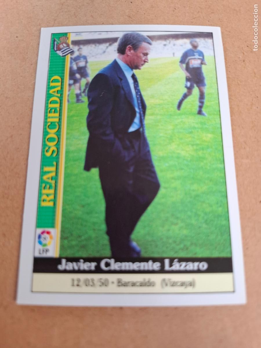 Coleccionismo cromos antiguos: MUNDICROMO 1999 2000 99 00 - 613 CLEMENTE - REAL SOCIEDAD