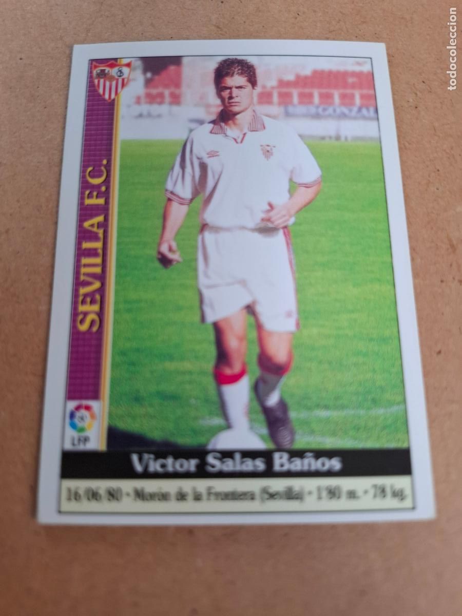 Coleccionismo cromos antiguos: MUNDICROMO 1999 2000 99 00 - 619 V&Iacute;CTOR - SEVILLA FC