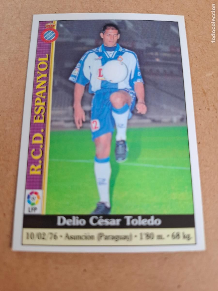 Coleccionismo cromos antiguos: MUNDICROMO 1999 2000 99 00 - 624 TOLEDO - RCD. ESPANYOL