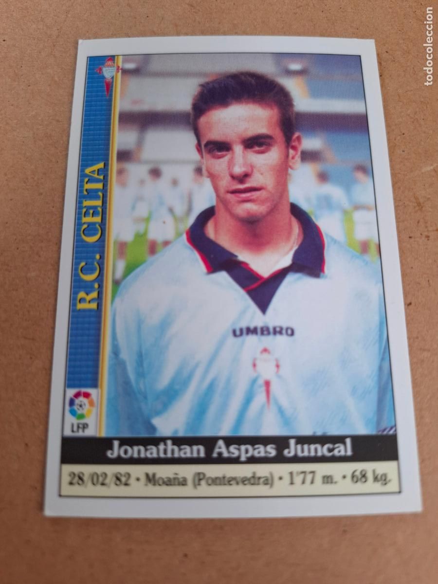 Coleccionismo cromos antiguos: MUNDICROMO 1999 2000 99 00 - 632 JONATHAN - R.C. CELTA