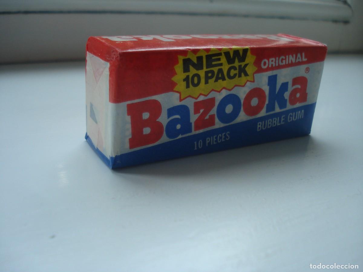 Coleccionismo cromos antiguos: PAQUETE DE 10 SIN ABRIR CHICLES BAZOOKA! KAUGUMMI UNOPENED BUBBLE GUM!