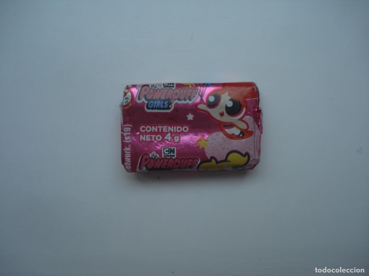 Coleccionismo cromos antiguos: SIN ABRIR CHICLES POWERPUFF GIRLS! KAUGUMMI UNOPENED BUBBLE GUM!