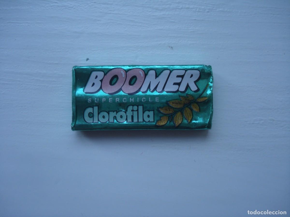 Coleccionismo cromos antiguos: SIN ABRIR CHICLES BOOMER CLOROFILA! KAUGUMMI UNOPENED BUBBLE GUM!