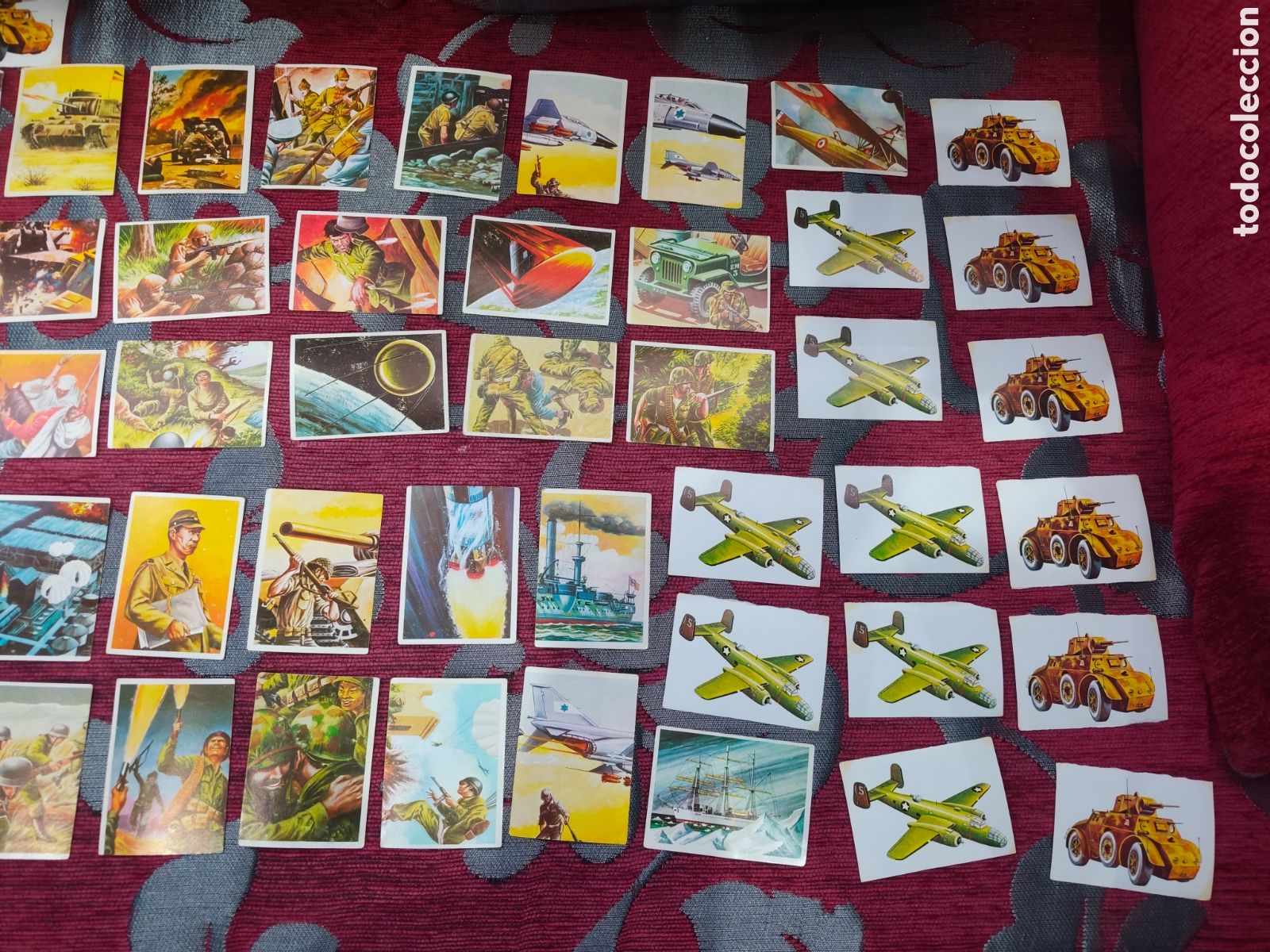 Collezionismo Figurine antiche: Lote de Cromos Vintage &rdquo;Hechos y Soldados del Siglo XX&rdquo; Album MAGA (1970s)