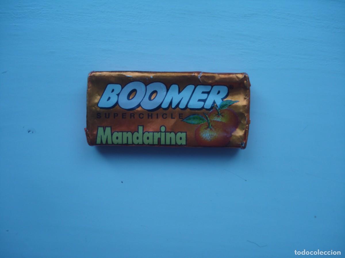 Coleccionismo cromos antiguos: SIN ABRIR CHICLES BOOMER MANDARINA! KAUGUMMI UNOPENED BUBBLE GUM!