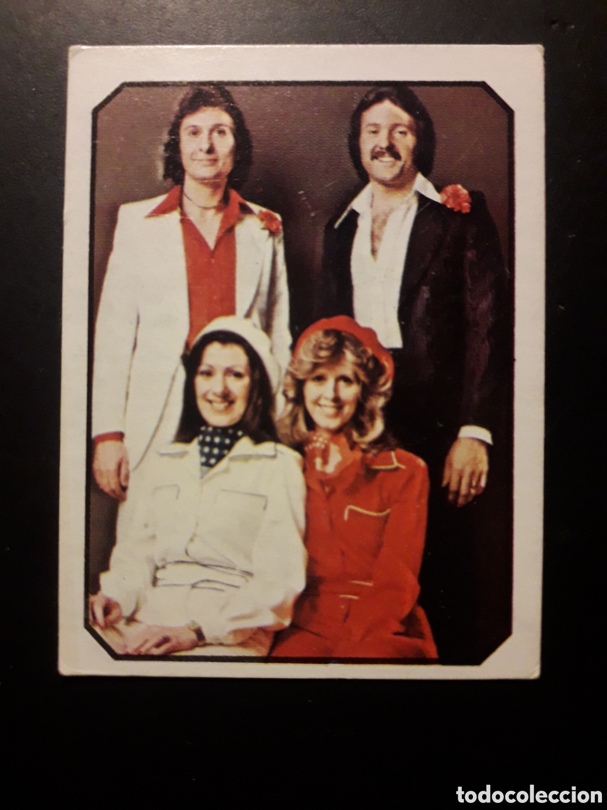 Coleccionismo cromos antiguos: BROTHERHOOD OF MAN, EUROVISI&Oacute;N N&deg; 102 ALBUM FANS ED ESTE 1976 SIN PEGAR PEDIDO M&Iacute;NIMO 3&euro;