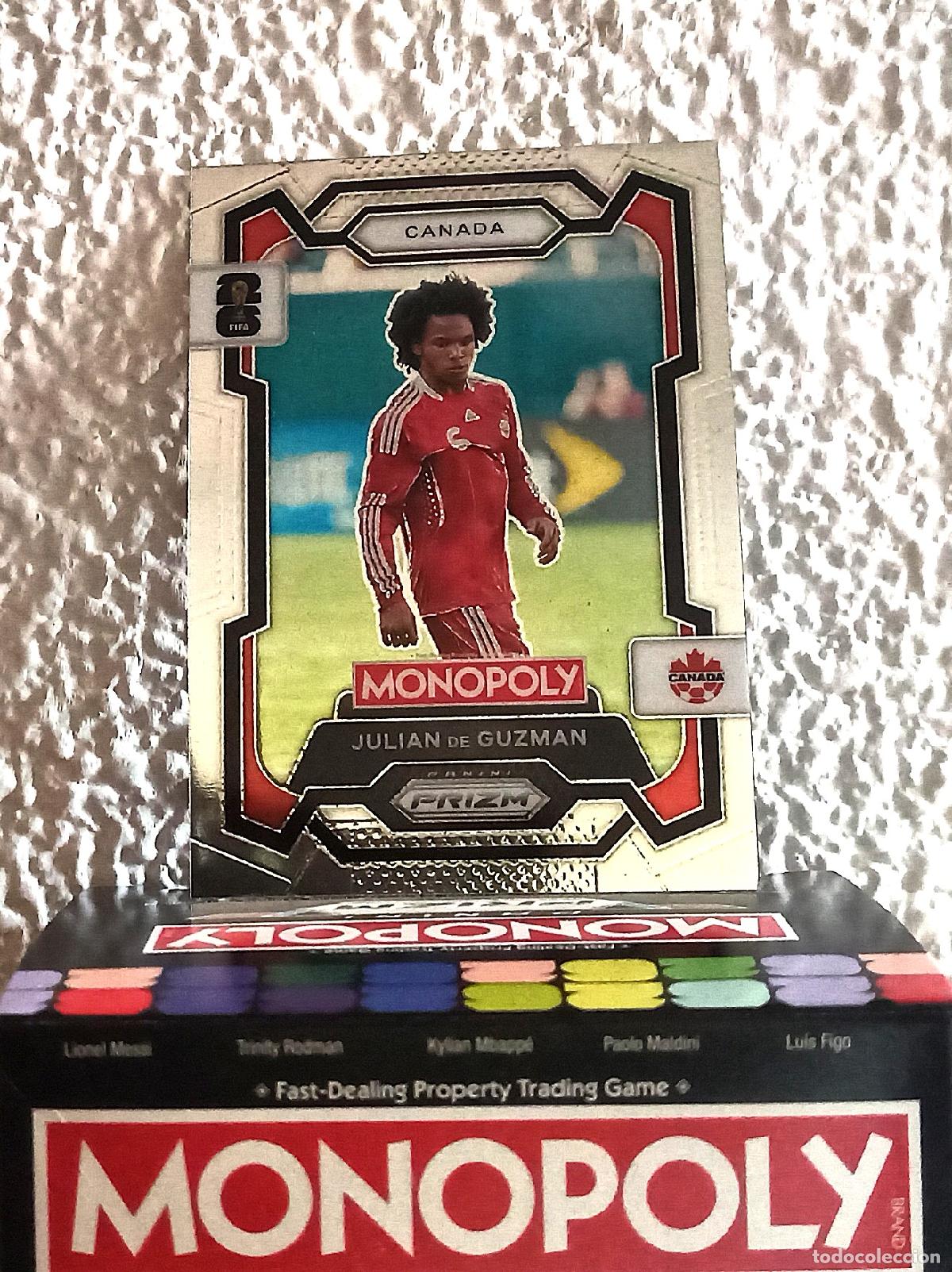 Collezionismo Figurine antiche: 77 JULIAN DE GUZMAN BASE C&Aacute;NADA MONOPOLY MUNDIAL 26 2026