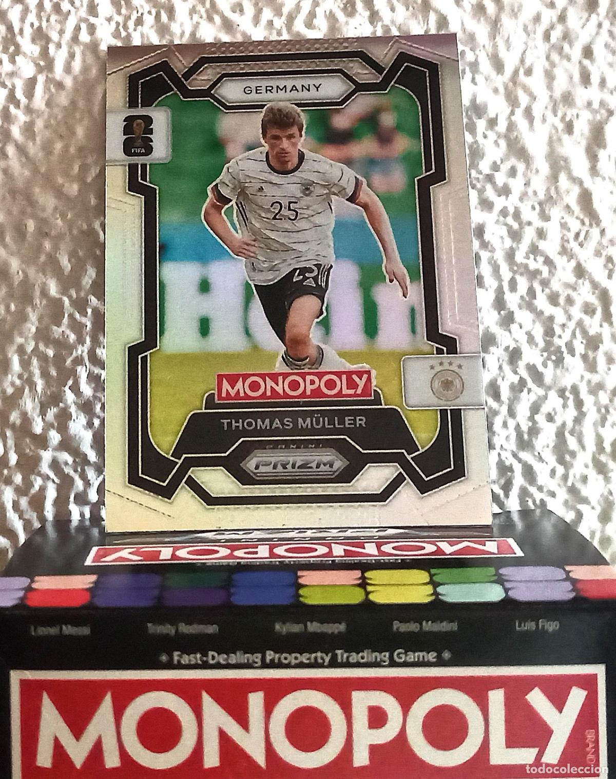 Collectable Antique Stickers: 59 THOMAS M&Uuml;LLER BASE ALEMANIA MONOPOLY MUNDIAL 26 2026