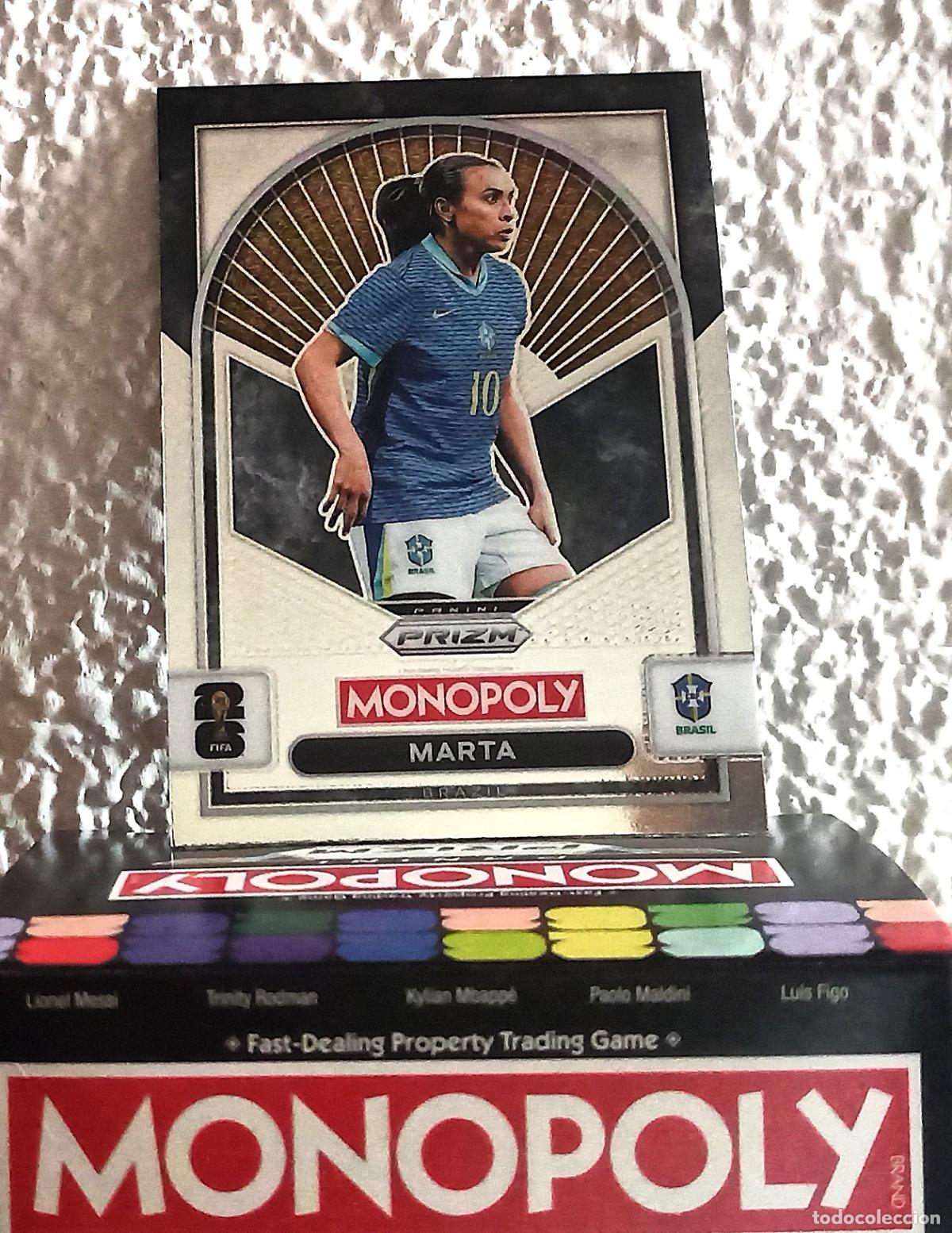 Collectable Antique Stickers: 96 MARTA BASE BRAZIL MONOPOLY MUNDIAL 26 2026