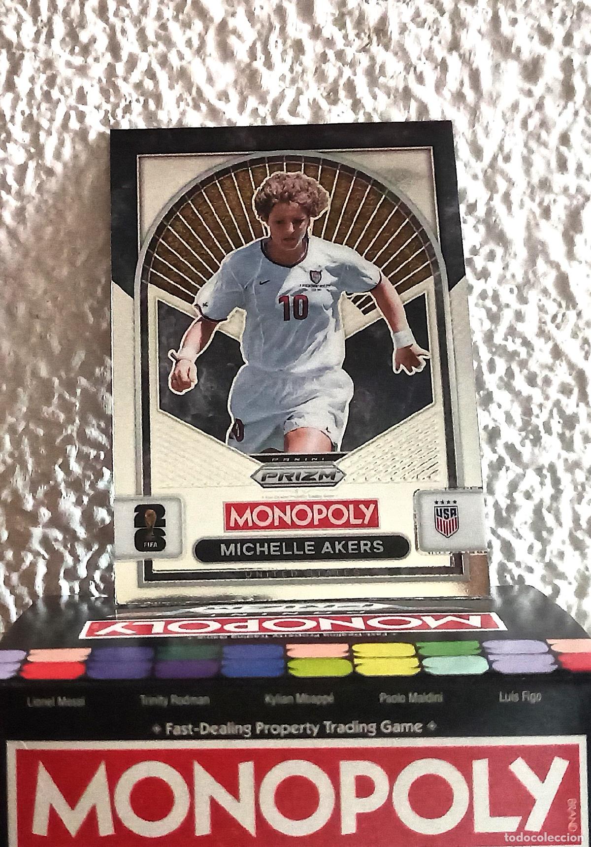 Collezionismo Figurine antiche: 90 MICHELLE AKERS BASE USA MONOPOLY MUNDIAL 26 2026