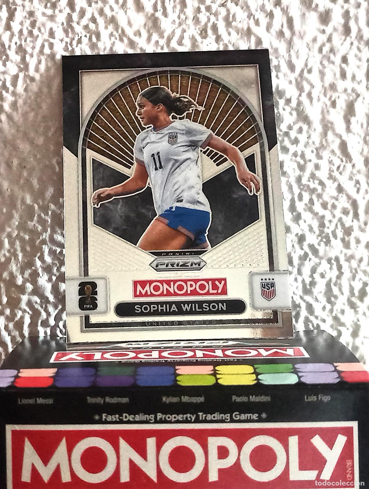 Collezionismo Figurine antiche: 95 SOPHIA WILSON BASE USA MONOPOLY MUNDIAL 26 2026