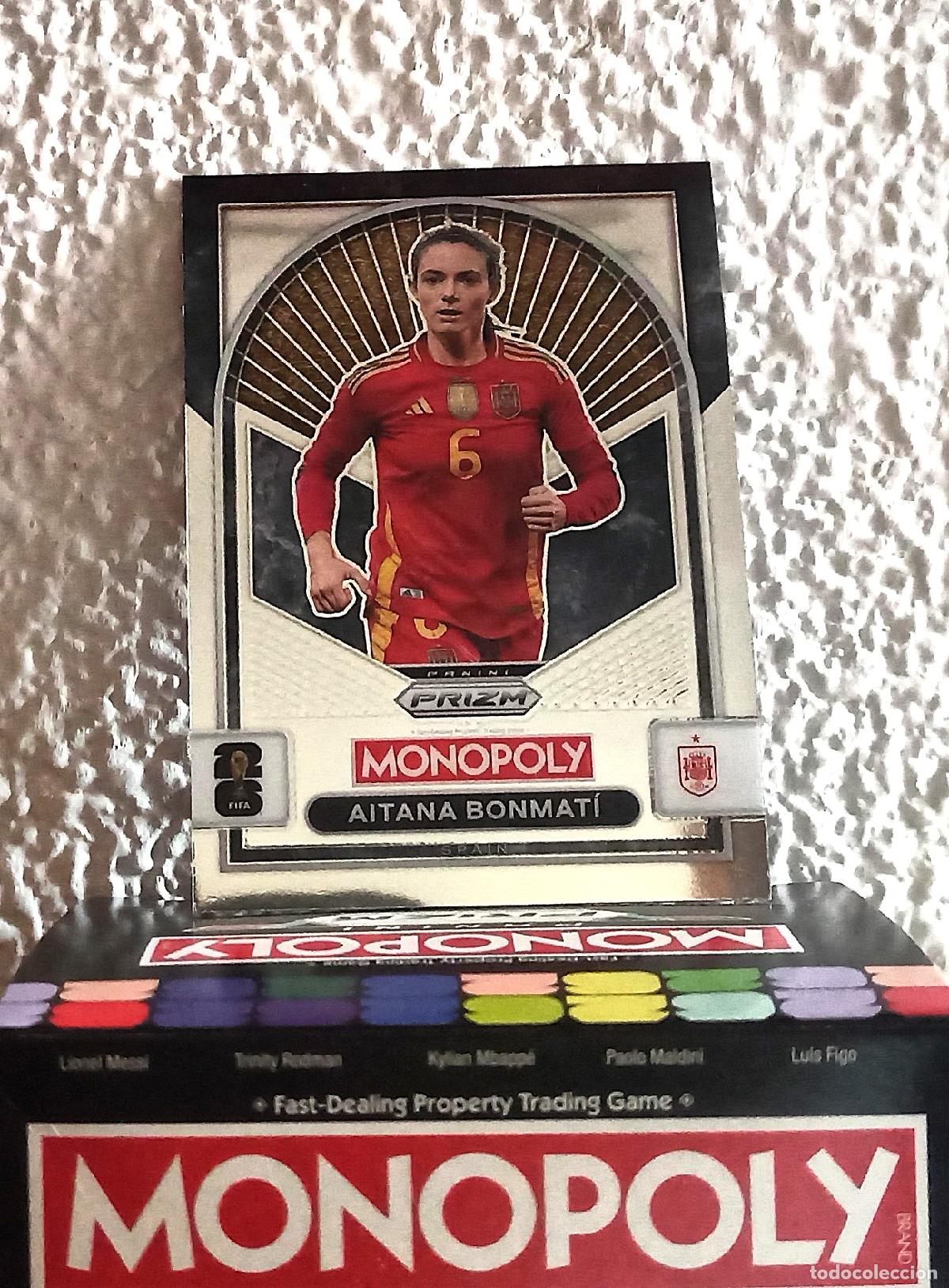 Collezionismo Figurine antiche: 99 AITANA BONMAT&Iacute; BASE SPAIN ESPA&Ntilde;A MONOPOLY MUNDIAL 26 2026