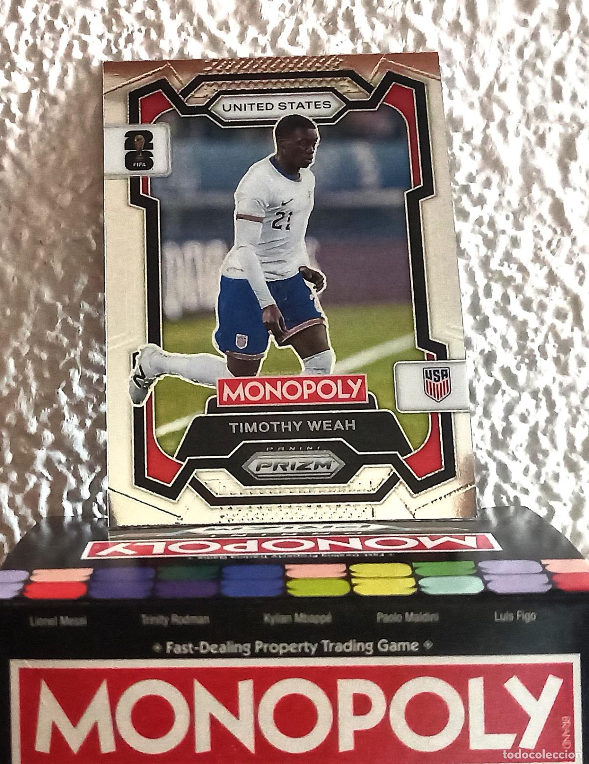 Collezionismo Figurine antiche: 71 TIMOTHY WEAH BASE USA MONOPOLY MUNDIAL 26 2026